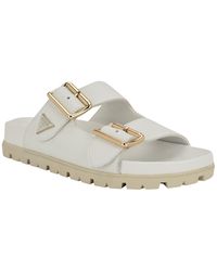 Guess - Fasten Double-buckle Footbed Sandals - Lyst