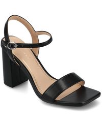 Journee Collection - Tivona Ankle Strap Dress Sandals - Lyst