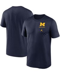 Nike - Michigan Wolverines Primary Logo Legend Performance T-shirt - Lyst