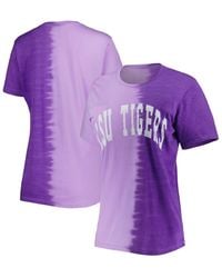 Gameday Couture - Lsu Tigers Find Your Groove Split-dye T-shirt - Lyst