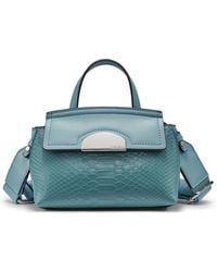 Calvin Klein - Arabella Snake Small Crossbody Bag - Lyst