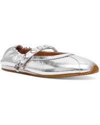 Steve Madden - Anaya-st Studded Mary-jane Ballet Flats - Lyst