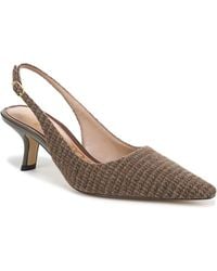 Sam Edelman - Bianka Slingback Kitten-heel Pumps - Lyst