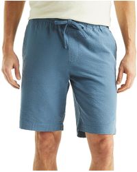 Nautica - Seersucker Drawstring 9-1/2" Shorts - Lyst