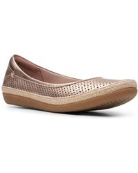 clarks espadrille flats