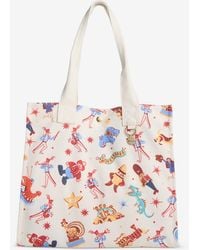 Macy's - 100th Thanksgiving Day Parade Character-print Canvas Tote Bag - Lyst