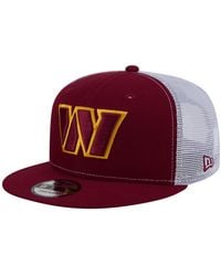 KTZ - Washington Commanders Core Team 9fifty Trucker Snapback Hat - Lyst