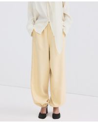 Mango - Lyocell baggy Pants - Lyst