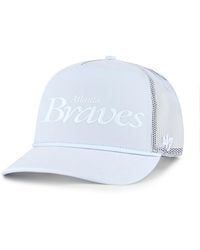 '47 - Atlanta Braves Foundation Script Hitch Adjustable Trucker Hat - Lyst