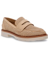 Anne Klein - Elia Perforated Penny Loafers - Lyst