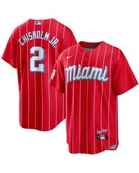 Men's Cleveland Guardians José Ramírez Nike Red Alternate Replica