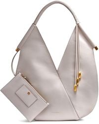 Donna Karan - Baldwin Shoulder Bag With Leather Wrapped Rounded Handle - Lyst
