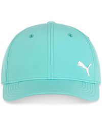 PUMA - Alloy Solid Color Cat Logo Stretch Fit Cap - Lyst