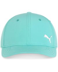 PUMA - Alloy Solid Color Cat Logo Stretch Fit Cap - Lyst