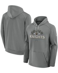 Fanatics - Vegas Golden Knights 2025 Stanley Cup Playoffs Authentic Pro Rink Fly Fleece Pullover Hoodie - Lyst