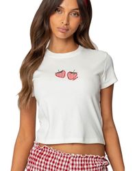 Edikted - So Sweet Baby T Shirt - Lyst