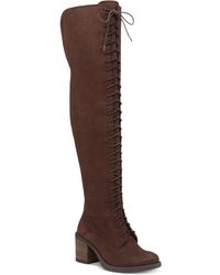 lucky brand thigh high boots