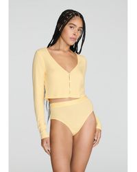 CUUP - The Cropped Cardigan - Lyst