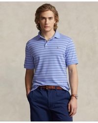 Polo Ralph Lauren - Classic-fit Striped Soft Cotton Polo Shirt - Lyst