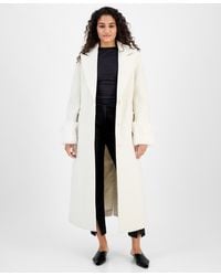 Cece - Notched-collar Single-breasted Maxi Coat - Lyst