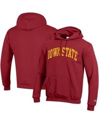 Champion - Iowa State Cyclones Basic Arch Fleece Pullover Hoodie - Lyst