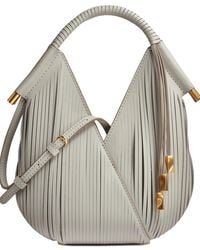 Donna Karan - Baldwin Lasercut Micro Leather Crossbody - Lyst