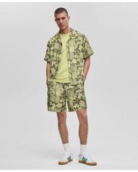 Mode Of One - Vacation Palm Camp Shirt Shorts Exclusively At Macys - Lyst
