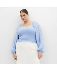 City Chic - Plus Size Rowy Top - Lyst