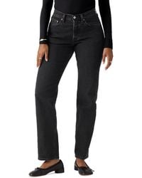 Levi's - 501 Curve High-rise Straight-leg Jeans - Lyst