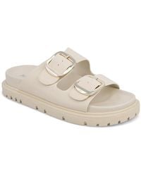MIA - Gen Double Buckle Slip-on Sandals - Lyst