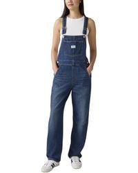 Levi's - Vintage-style Cotton Denim Overalls - Lyst