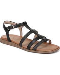 Naturalizer - Julia Strappy Flat Sandals - Lyst