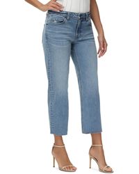 Frye - Low-rise Straight Cropped Jeans - Lyst