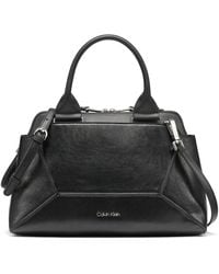 Calvin Klein - Heidi Mini Satchel Bag - Lyst