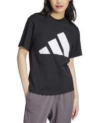 adidas - Essentials Big Logo Cotton T-shirt - Lyst
