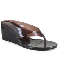 Christian Siriano - Ariel Wedge Jelly Sandal - Lyst
