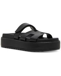 Steve Madden - Bigmayven Platform Footbed Sandals - Lyst
