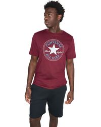 Converse - Standard Fit Patch T-shirt - Lyst