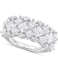Macy's - Mixed-cut Cluster Ring (3-5/8 Ct. T.w. - Lyst