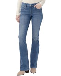 Silver Jeans Co. - Elyse Mid-rise Boot-cut Stretch Jeans - Lyst