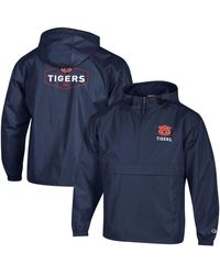 Champion - Ole Miss Rebels Delay Packable Half-zip Jacket - Lyst