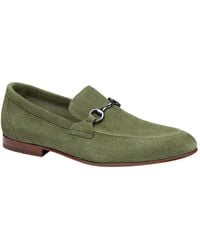 Johnston & Murphy - higgins Bit Round Toe Loafers - Lyst