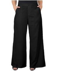 Standards & Practices - Plus Size High Waist Wide Leg Pants - Lyst