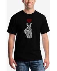 LA Pop Art - K-pop Word Art Short Sleeve T-shirt - Lyst