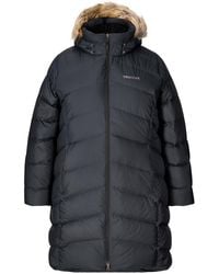 Marmot - Montreaux Long Winter Down Hooded Coat - Lyst