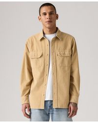 Levi's - Relaxed Fit Long Sleeve Button Front Worker Shirt - Lyst
