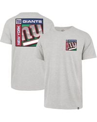 '47 - 47 Brand New York Giants Chrome Plate Franklin T-shirt - Lyst