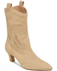 Dolce Vita - Tavla Stitched Pointed-toe Western Boots - Lyst