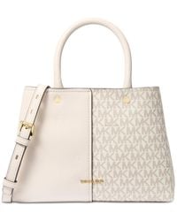 Michael Kors - Michael Flora Medium Satchel - Lyst