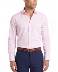 Tom Baine - Slim Fit Performance Solid Button Down Shirt - Lyst